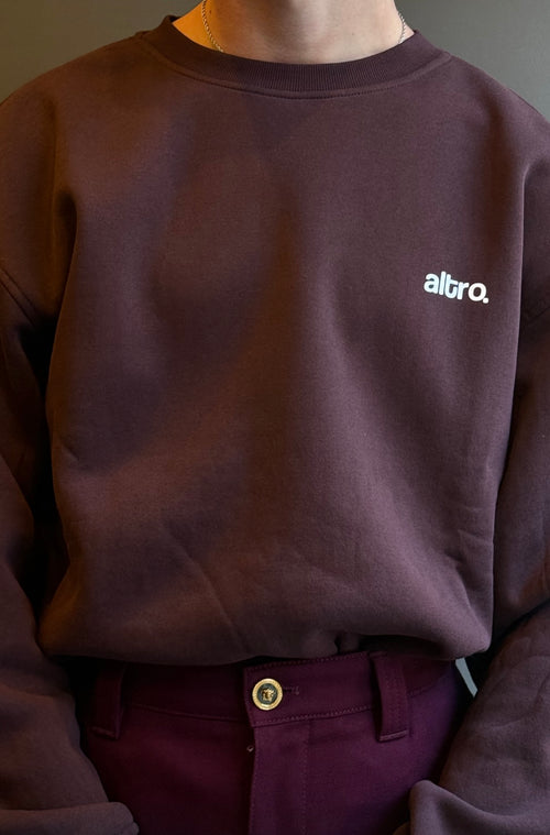 altro. Essential Crewneck - Moka