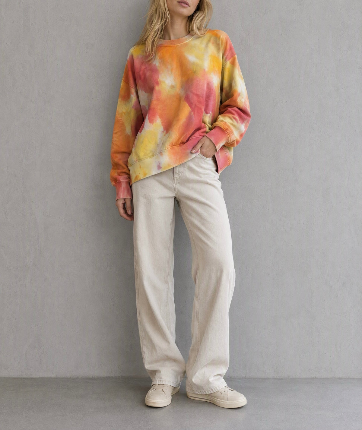 altro. Tie Dye Jumper - Tie Dye Multicolor