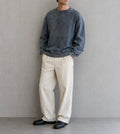 altro. Tie Dye Jumper - Acid Wash Grigio